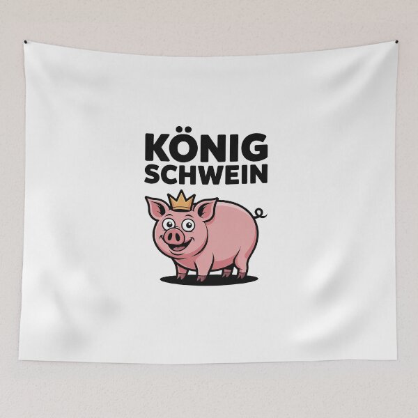 Artikelvorschau, König Schwein Crowned Pig entworfen und verkauft von Christian Weiss.