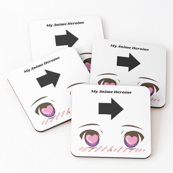 Item preview, My Anime Heroine - Couple Design Arrow Heart Eyes designed and sold by Kouichi1990.