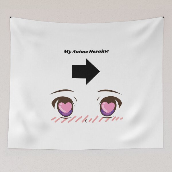 Item preview, My Anime Heroine - Couple Design Arrow Heart Eyes designed and sold by Kouichi1990.