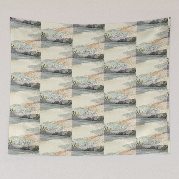 Item preview, Dotted Lakeside Tranquility designed and sold by zzz888.