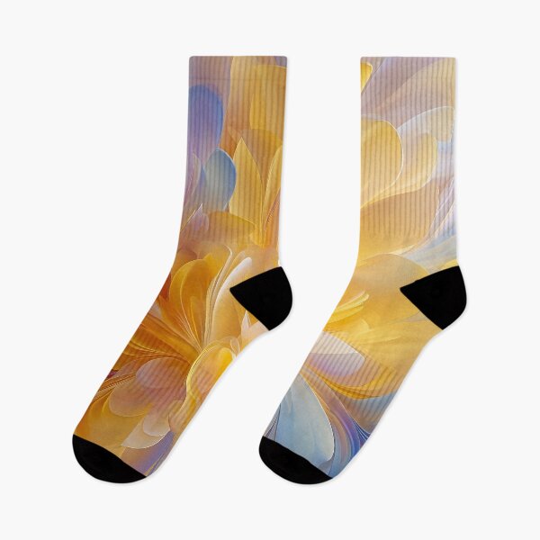 Item preview, Golden Symphony of Blooming Abstract Petals designed and sold by Jirka Svetlik, Studio Illuvision.