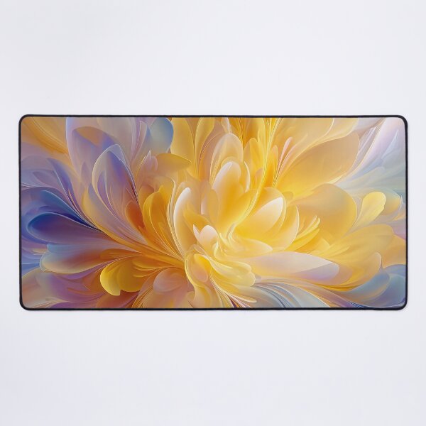 Item preview, Golden Symphony of Blooming Abstract Petals designed and sold by Jirka Svetlik, Studio Illuvision.