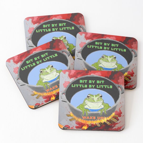 Item preview, BIT BY BIT POLITICAL SATIRE designed and sold by Arty-Coop.