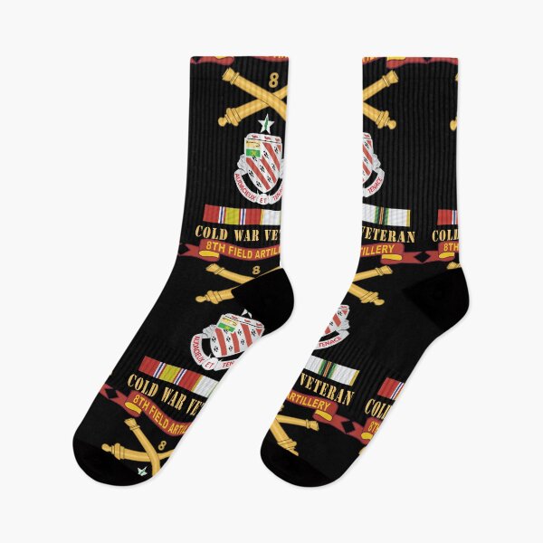 Item preview, Army - 8th Field Artillery w Br - Ribbon COLD SVC Cold War Veteran X 300 designed and sold by Military Insignia Products.