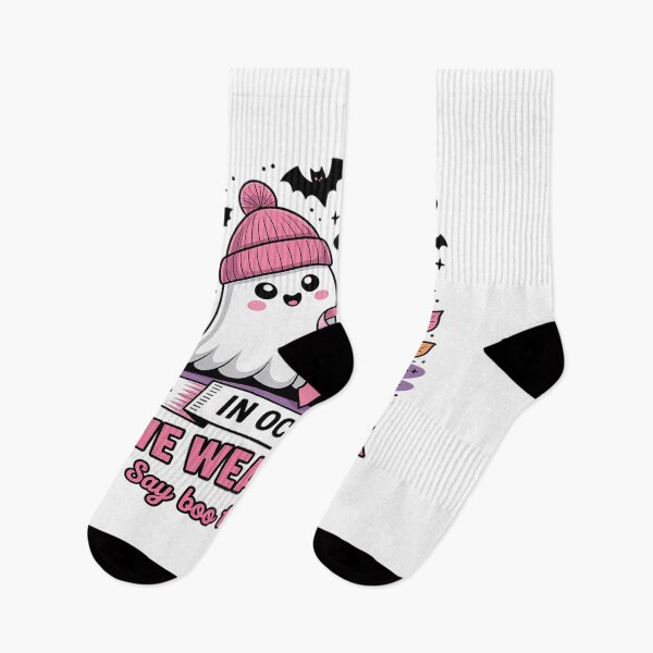 Item preview, In October We Wear Pink Ghost  Breast Cancer Is Boo Sheet designed and sold by BlackStars3Neon.