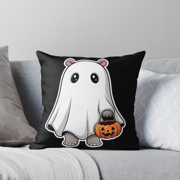 Item preview, Cute Bear Halloween Ghost Costume Pumpkin Spooky Art designed and sold by ArtDesignTp.