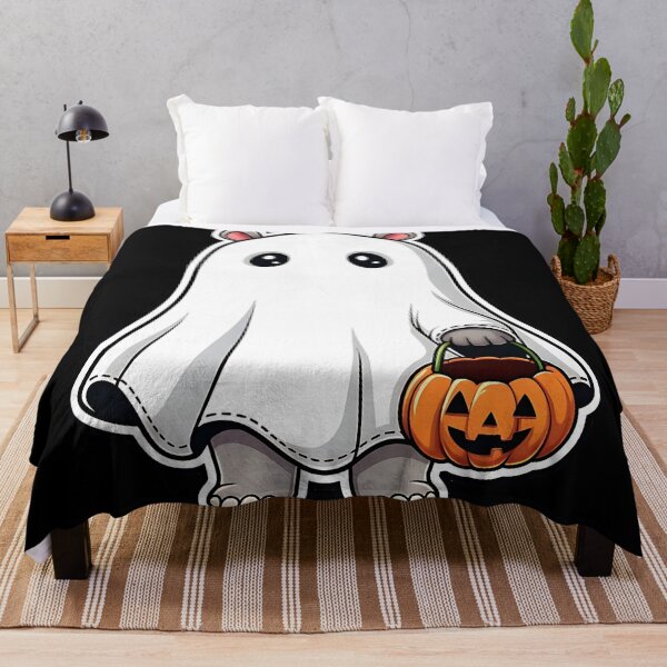 Item preview, Cute Bear Halloween Ghost Costume Pumpkin Spooky Art designed and sold by ArtDesignTp.