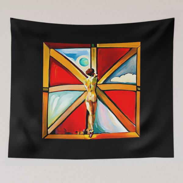 Item preview, Vivid Neo-Constructivism Portrait  	 designed and sold by kxkoajjmva17.