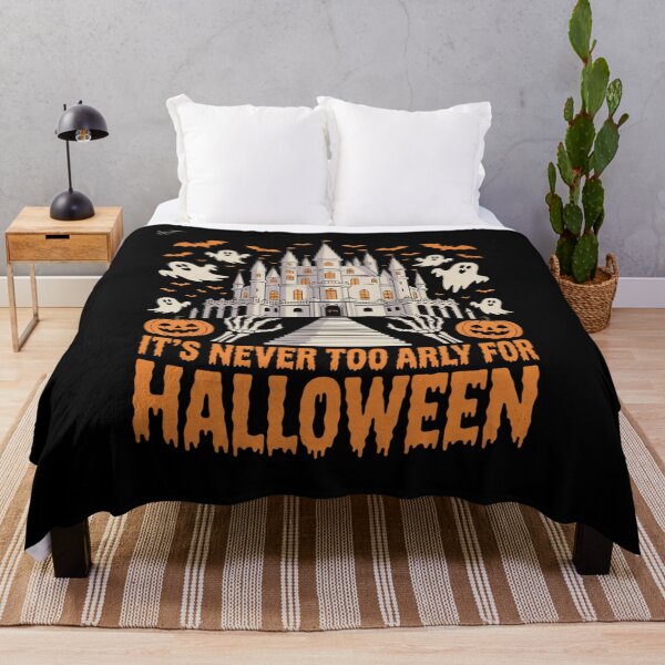 Item preview, It's Never Too Early For Halloween Goth Halloween Funny designed and sold by BlackStars3Neon.