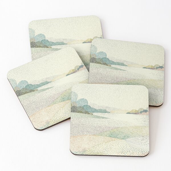 Item preview, Pointillist Lakeside Serenity designed and sold by zzz888.