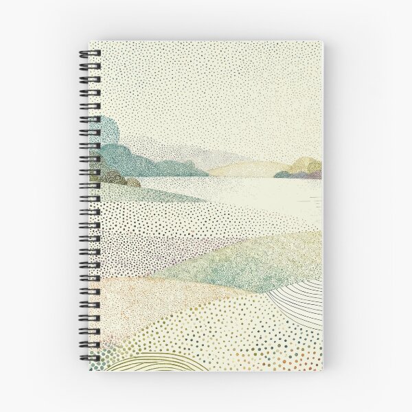 Item preview, Pointillist Lakeside Serenity designed and sold by zzz888.