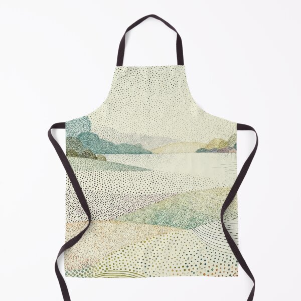 Item preview, Pointillist Lakeside Serenity designed and sold by zzz888.
