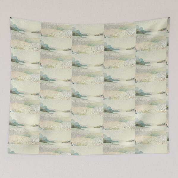 Item preview, Pointillist Lakeside Serenity designed and sold by zzz888.