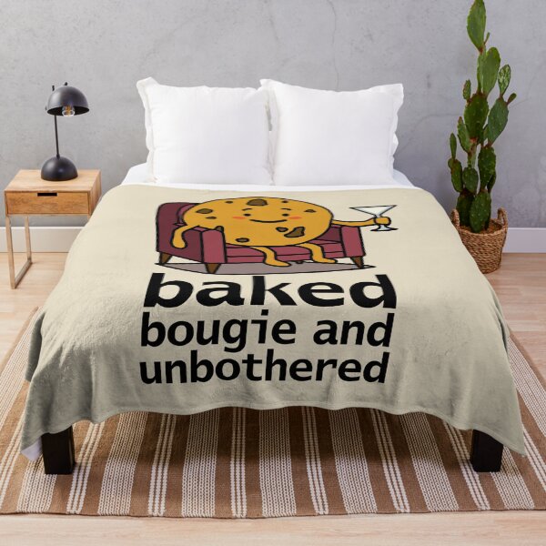 Item preview, Funny Food Cartoon Cookie is Baked Bougie Unbothered designed and sold by ellenhenry.