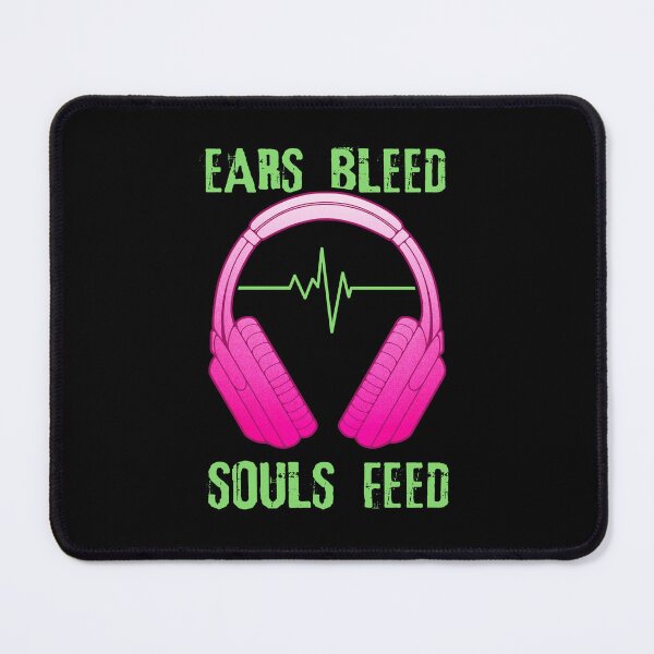 Item preview, Music Lover Headphones | Ears Bleed Souls Feed designed and sold by ObsidianDaz.