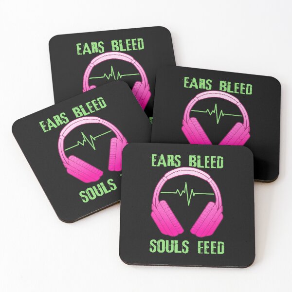 Item preview, Music Lover Headphones | Ears Bleed Souls Feed designed and sold by ObsidianDaz.