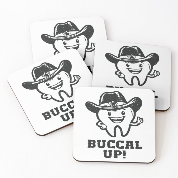 Item preview, Buccal up Teeth, Funny Dental Dental Assistant Cowboy Dentist, Dental Hygienist Gift, Dental Office designed and sold by PrintItStudio.