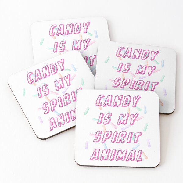 Item preview, Funny Sweet Tooth Design - Candy Is My Spirit Animal  designed and sold by -INKECHO-.