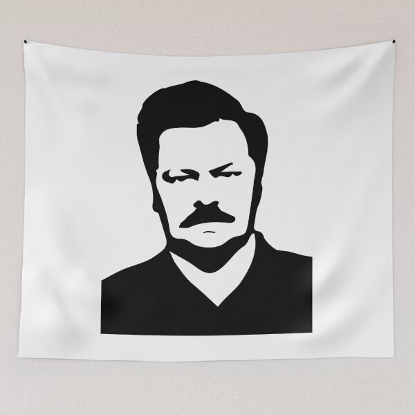 Item preview, Ron Swanson - Parks And Recreation Classic 		 designed and sold by rawheteeneo24.