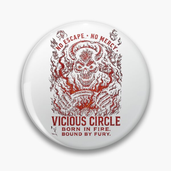 Item preview, Flaming Skull Ride – Gothic Car Culture Art -Hellbound Driver - VICIOUS CIRCLE Halloween Classic T-Shirt designed and sold by inkfluenceart.