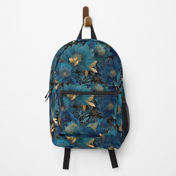 Item preview, Midnight Blue. Gold Floral Elegance designed and sold by Anastasiia Yurevych.