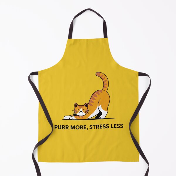 Item preview, Purr More Stress Less Cat designed and sold by Christian Weiss.