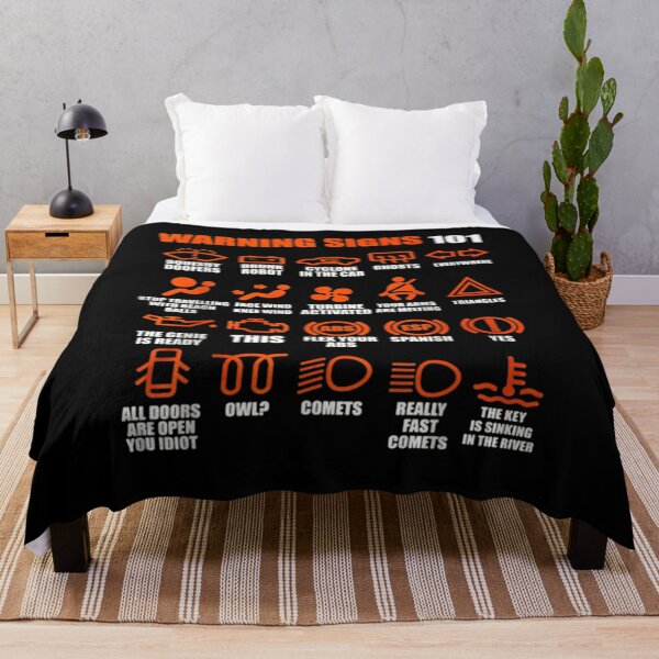 Item preview, Warning Signs 101 Funny Sense Of Humor Classic designed and sold by egeofepvnl8.