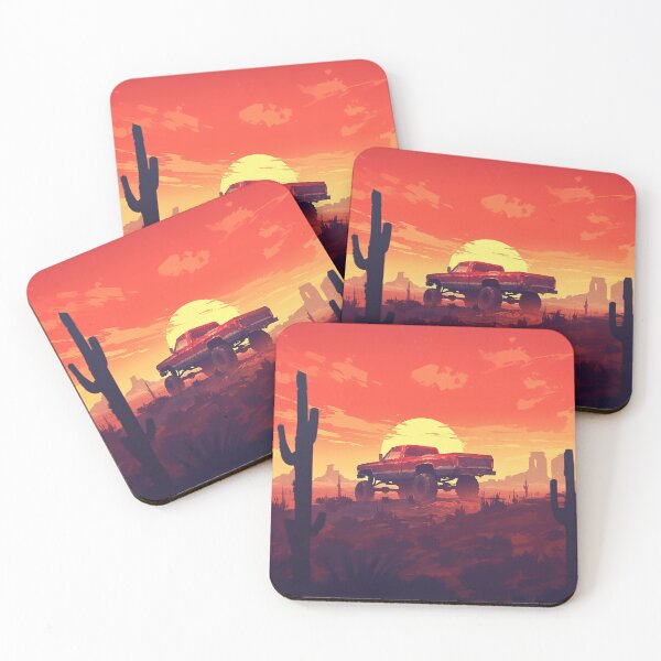 Item preview, 4x4 Desert Sunset Adventure designed and sold by Christian Weiss.
