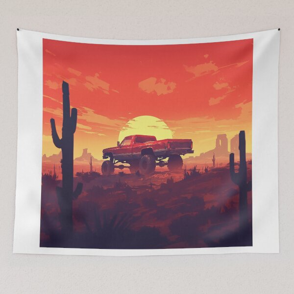 Item preview, 4x4 Desert Sunset Adventure designed and sold by Christian Weiss.
