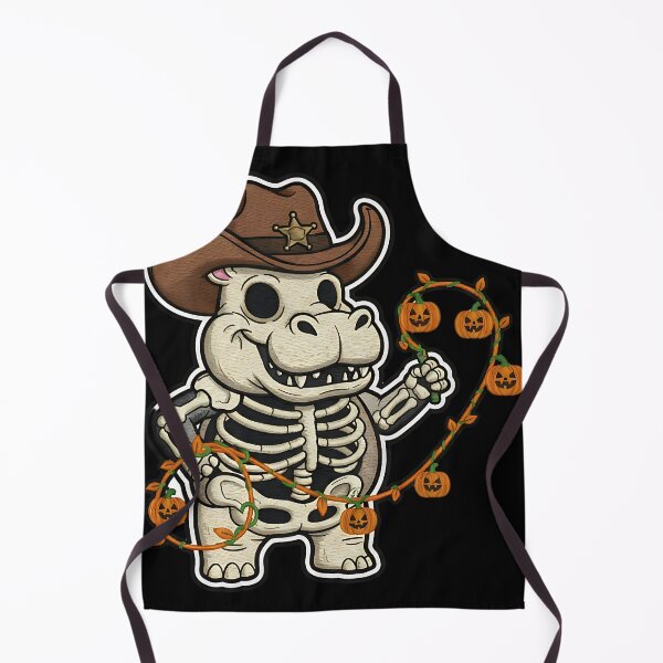 Item preview, Cute Skeleton Cowboy Halloween Costume Pumpkins Spooky Art designed and sold by ArtDesignTp.