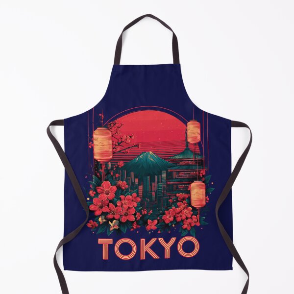 Item preview, Tokyo – Neon Glow, Sakura & Fuji Design designed and sold by Meiersbeste.
