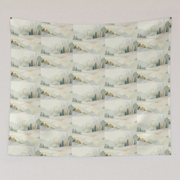 Item preview, Dotted Serene Hills and Valleys designed and sold by zzz888.