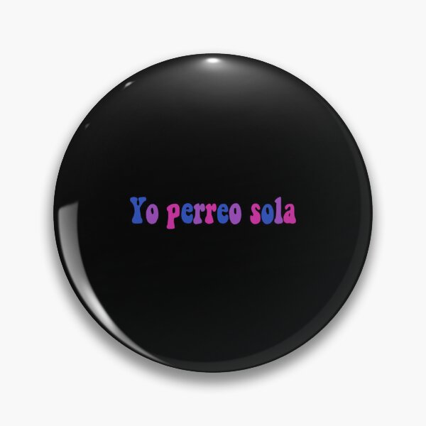 Item preview, Yo Perreo Sola Bisexual Pride Classic 		 designed and sold by bpnokizmv6.