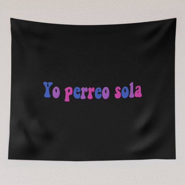 Item preview, Yo Perreo Sola Bisexual Pride Classic 		 designed and sold by bpnokizmv6.