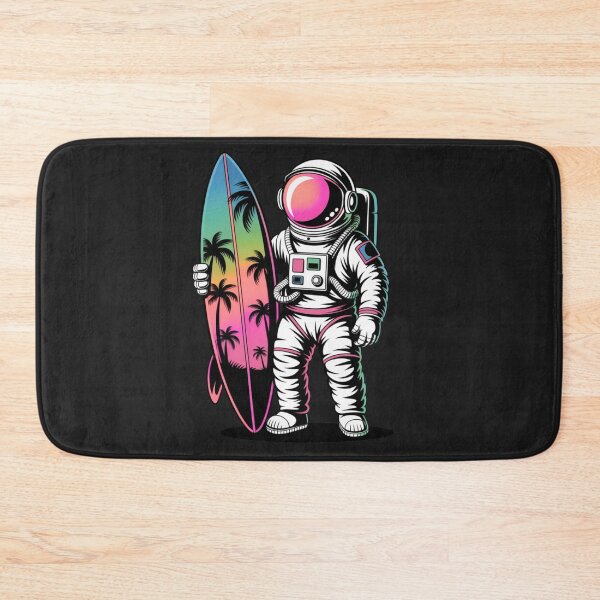 Item preview, Surfing Astronaut – Funny Tropical Summer Space Explorer Design designed and sold by ColorSplash123.