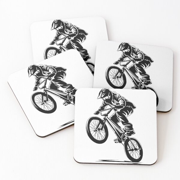 Item preview, Extreme BMX Rider – Freestyle Bike Stunt Illustration designed and sold by moqudesign.