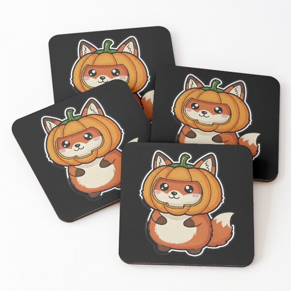 Item preview, Cute Fox Halloween Pumpkin Costume Spooky Art designed and sold by ArtDesignTp.