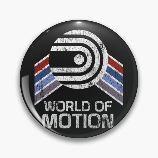 Item preview, World of Motion Logo – Vintage Distressed Retro Style Design designed and sold by HauckJonathan.