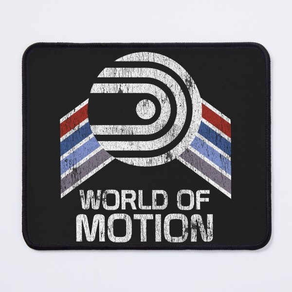 Item preview, World of Motion Logo – Vintage Distressed Retro Style Design designed and sold by HauckJonathan.