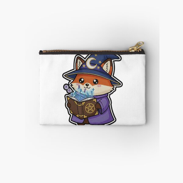 Item preview, Cute Fox Halloween Wizard Costume Magic Book Spooky Art designed and sold by ArtDesignTp.