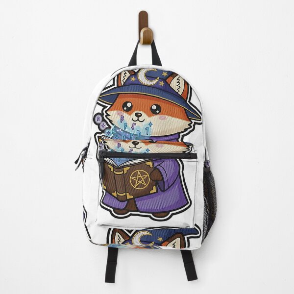 Item preview, Cute Fox Halloween Wizard Costume Magic Book Spooky Art designed and sold by ArtDesignTp.