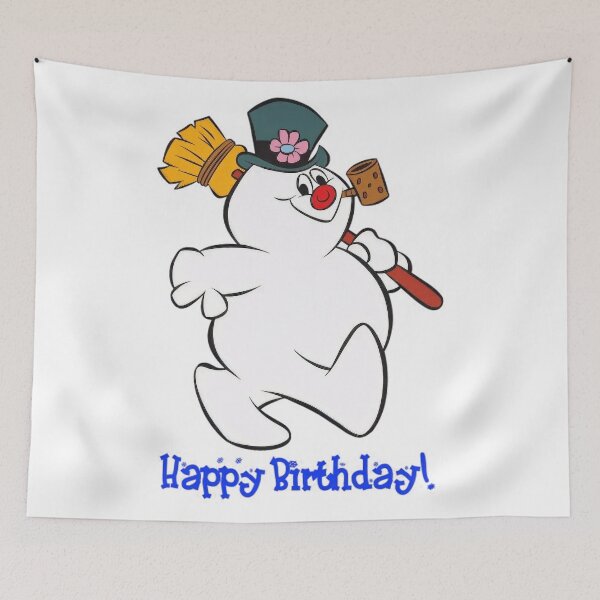 Item preview, vintage childs cartoon kid retro funny cute winter xmas snowman comedy designed and sold by okojieanja.