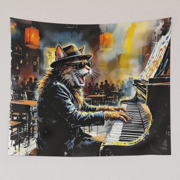 Item preview, Cat Music 009 designed and sold by Artman24.