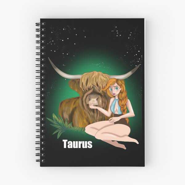 Item preview, Taurus Zodiac Goddess with Bull – Mystical Astrology Art designed and sold by summerspirit.