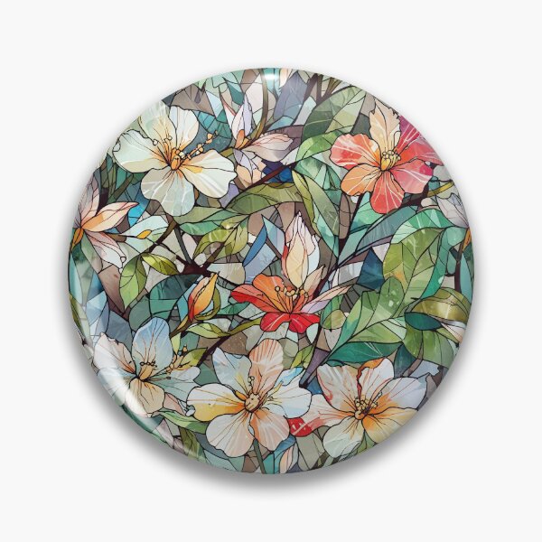 Item preview, Stained Glass Flower designed and sold by CoolPixels.