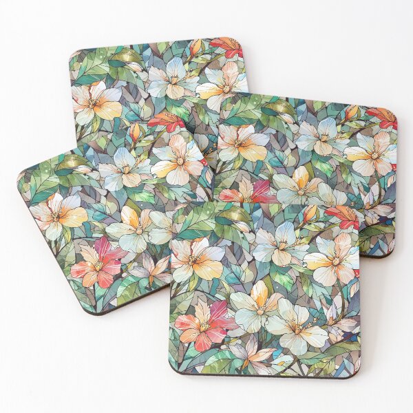 Item preview, Stained Glass Flower designed and sold by CoolPixels.