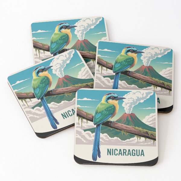 Item preview, Motmot in Nicaragua, Wildlife and Nature Travel Scenery designed and sold by madtoyman.