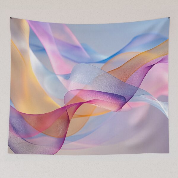 Item preview, Abstract Colorful Flowing Ribbons designed and sold by Jirka Svetlik, Studio Illuvision.