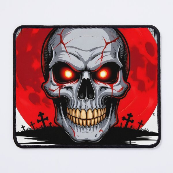 Item preview, Dadster - Grinning Skull & Blood Moon Halloween designed and sold by CrystalCove11.