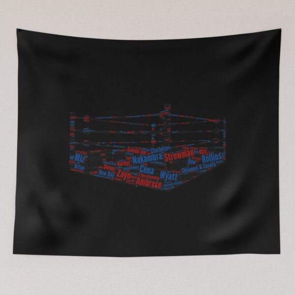 Item preview, Wrestling Ring Word Cloud 	 	 designed and sold by bxhrybvd3.
